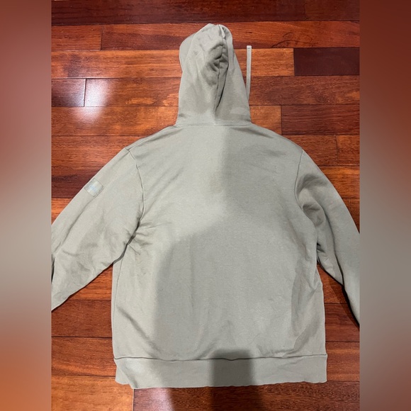 Alo Yoga Everyday Full Zip Hoodie Gravel Sz. M / L - Picture 7 of 9